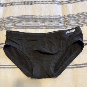 AussieBum Men's Black Briefs - Classic Comfort